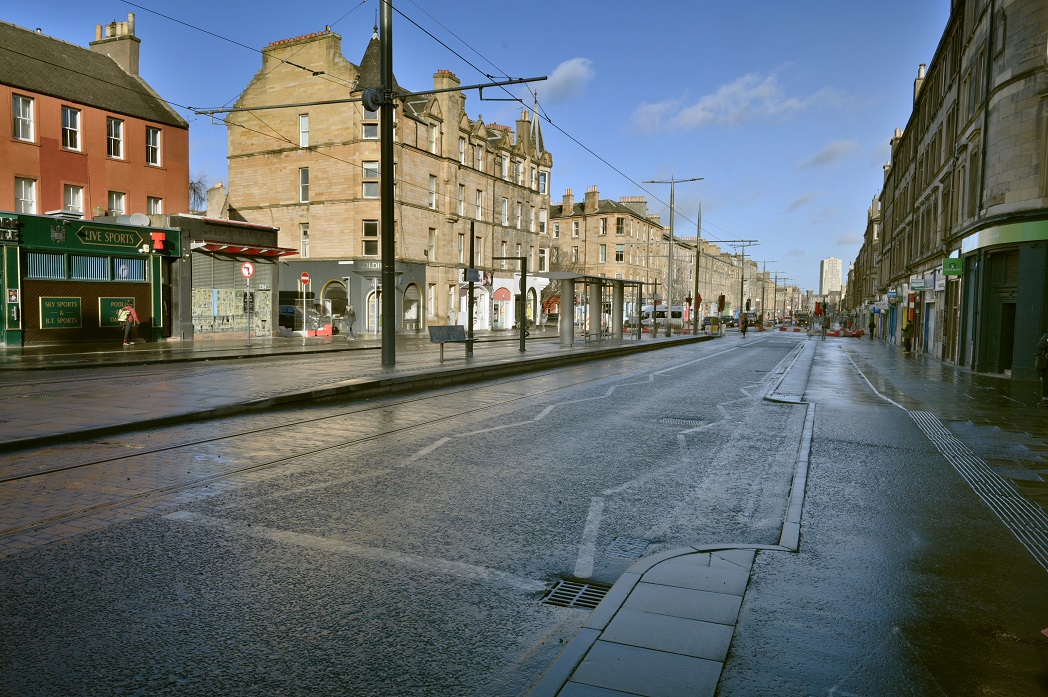 Twoway traffic and trams set for Leith Walk Scottish Construction Now